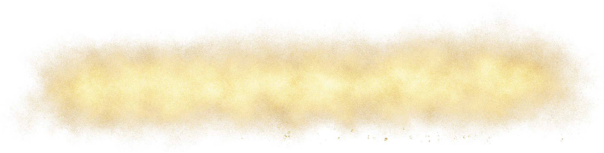 Glitter brush stroke